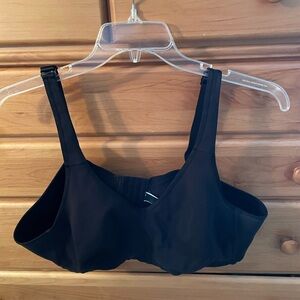 Black Cotton Wire free Women's Bra 48C